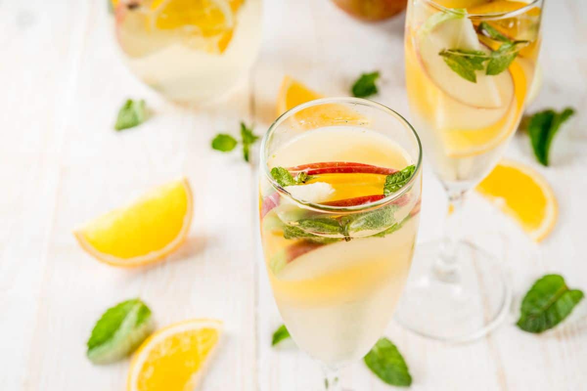 How To Make Orange Basil White Wine Sangria (Perfect For Summer!)