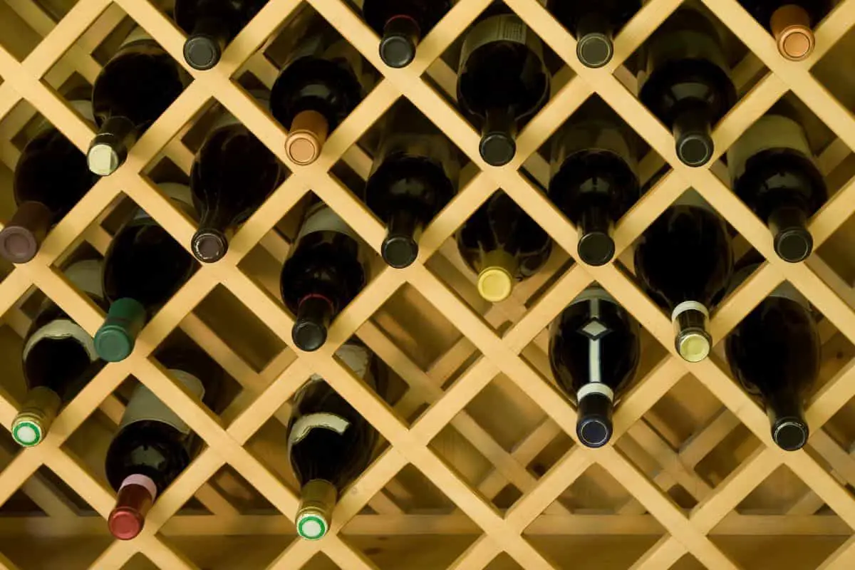 How To Build a Herringbone Wine Rack